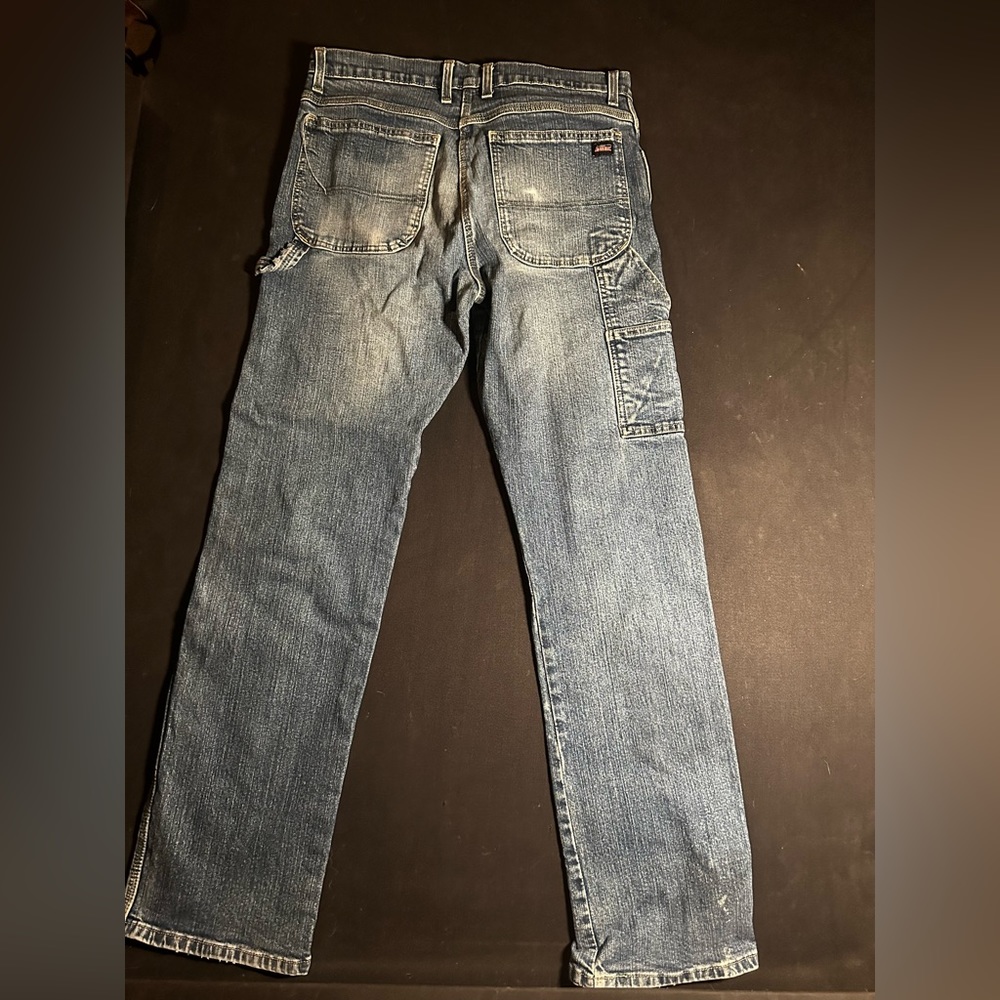 Distressed Dickies Carpenter Jeans. 34x34